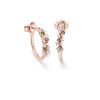 Boucles d'oreilles Damiani Femme MIMOSA FLEXI in Or rosé Diamante 0.45 Ct 20100613 - 20100613